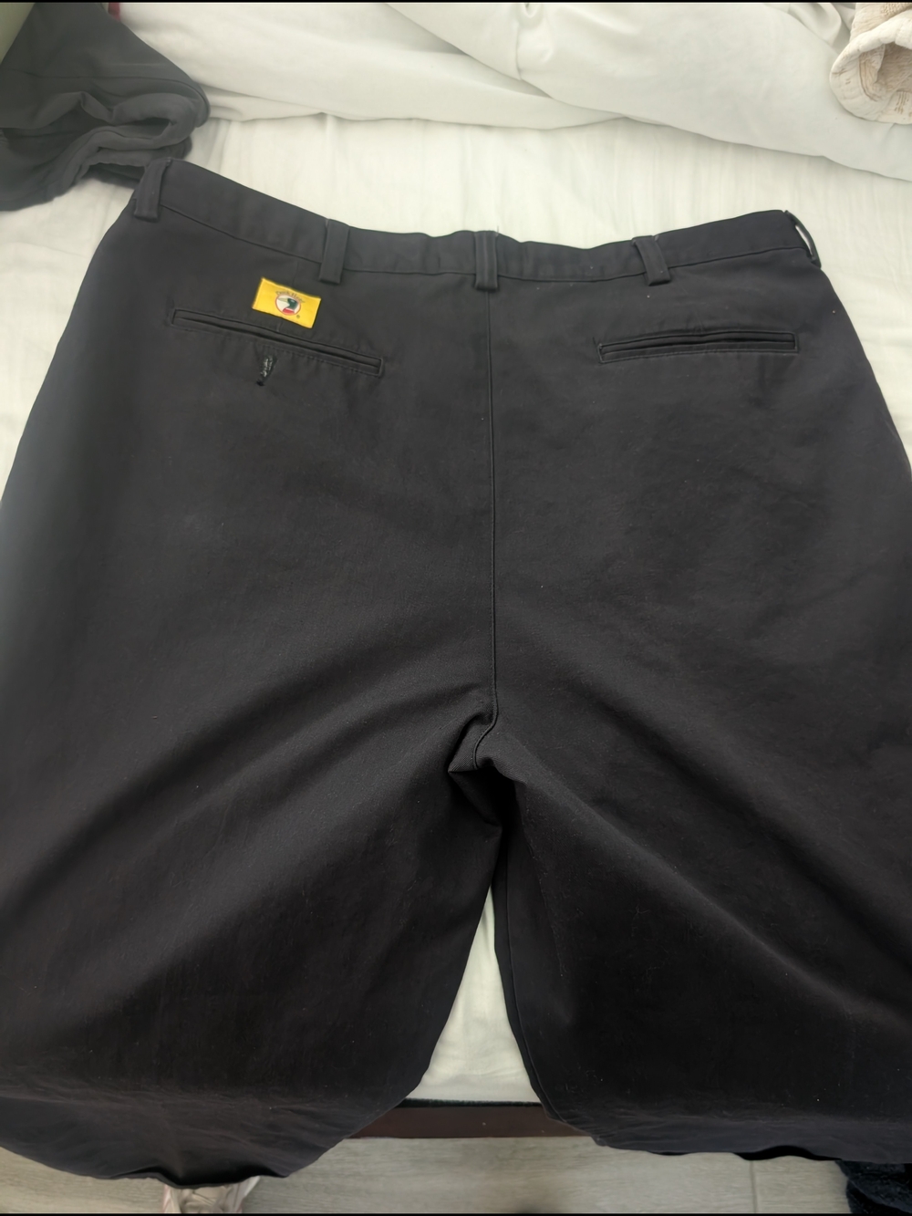 Duck Head Black Men's Chinos with Back Welt Pockets